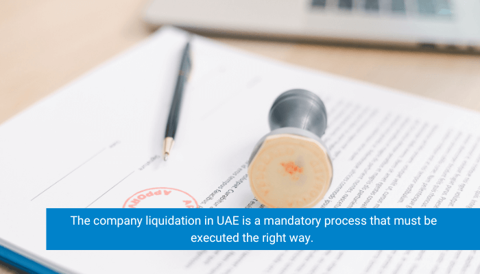 company liquidation in UAE