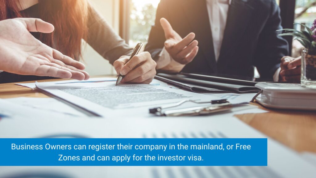 Investor Visa in Dubai