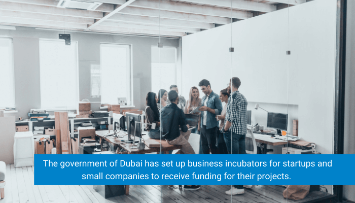 Business investment in UAE