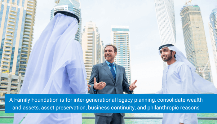 family foundation in UAE
