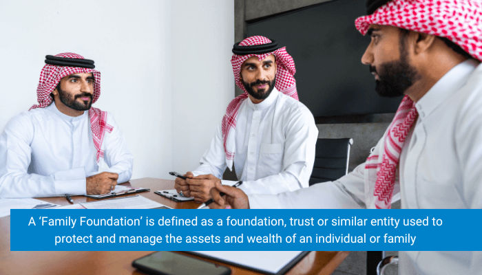 family foundation in UAE
